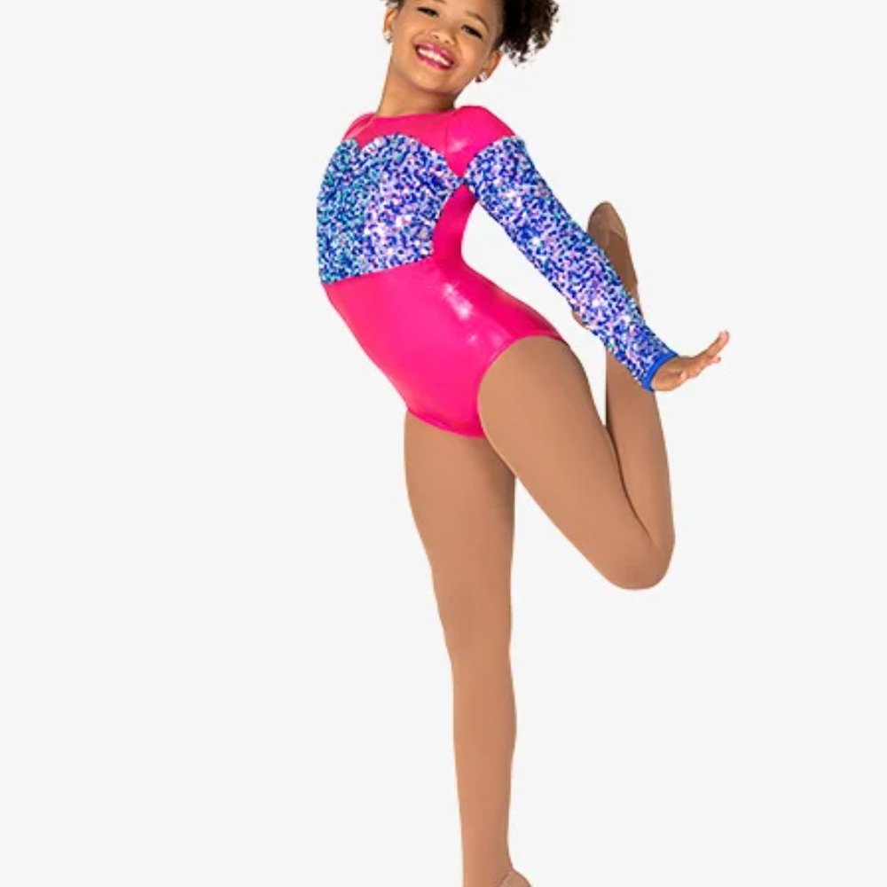 Dance Costume Leotard Tu Tu Skirt New Small & Large Child Jazz Tap Gymnastics LC